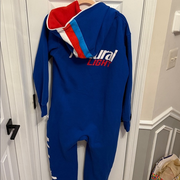 Tipsy Elves Natural Light Licensed Official Unisex Zip Up Onsie Sz M - Picture 6 of 8